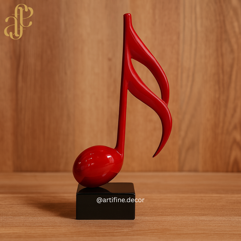 Musical Note Sculptures – Bold, Modern & Artistic