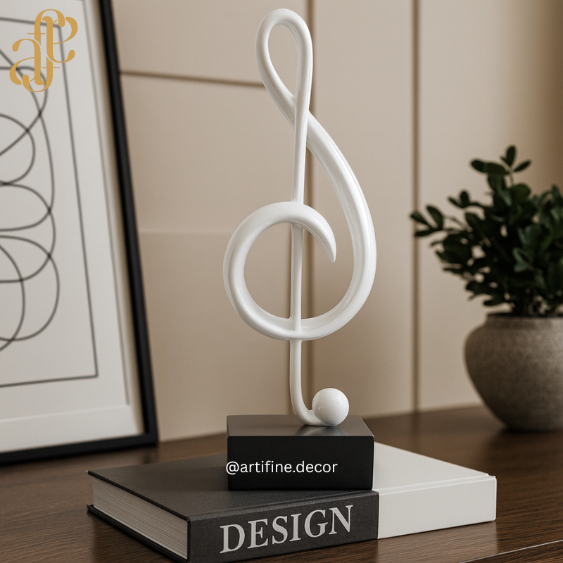Musical Note Sculptures – Bold, Modern & Artistic