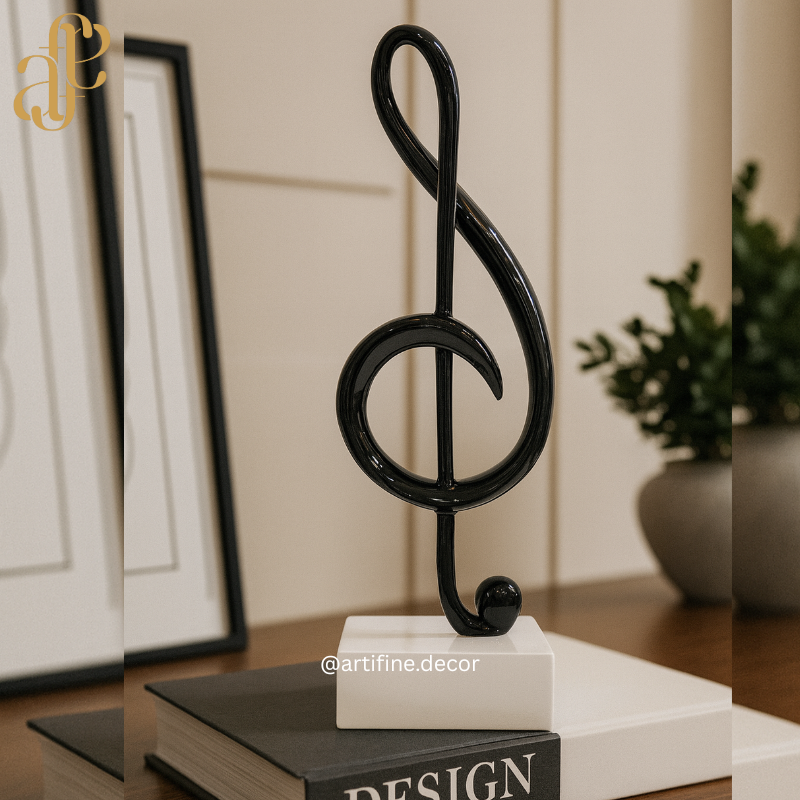 Musical Note Sculptures – Bold, Modern & Artistic