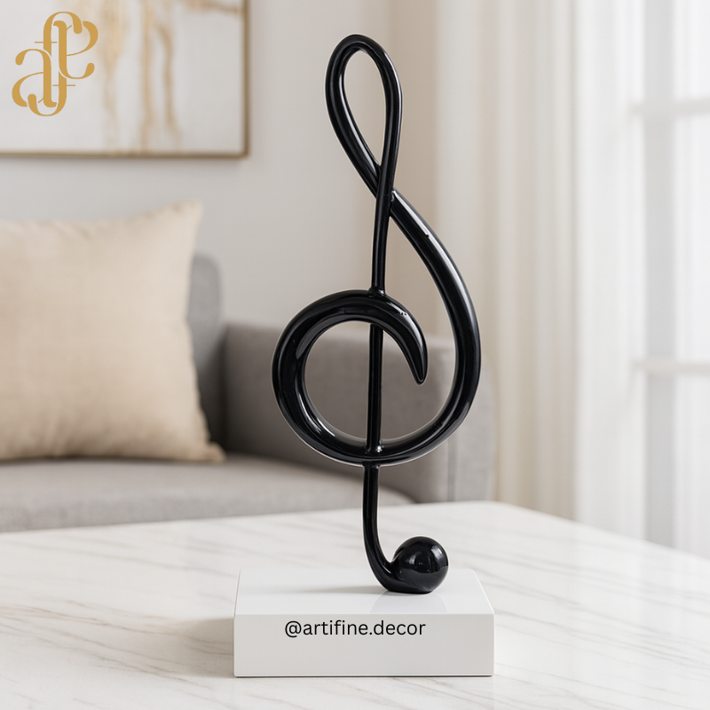 Musical Note Sculptures – Bold, Modern & Artistic