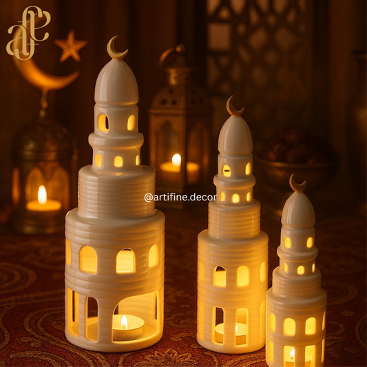 White Porcelain Lantern