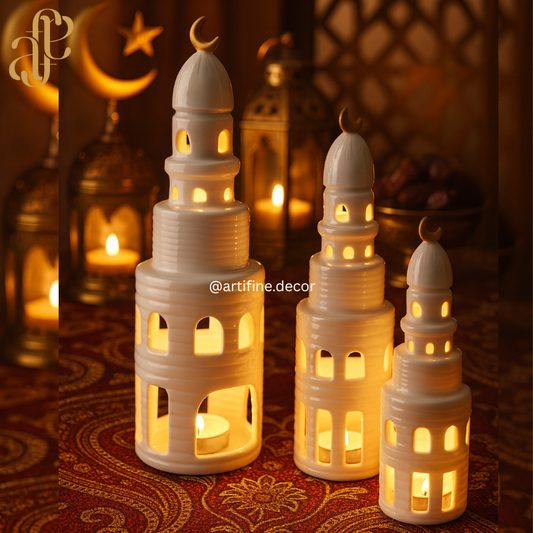 White Porcelain Lantern