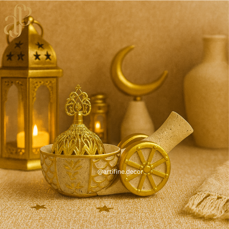 Ramadan Cannon Incense Burner