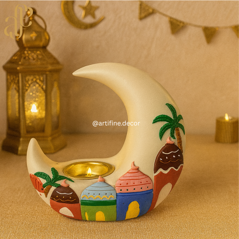 Crescent Incense Burner
