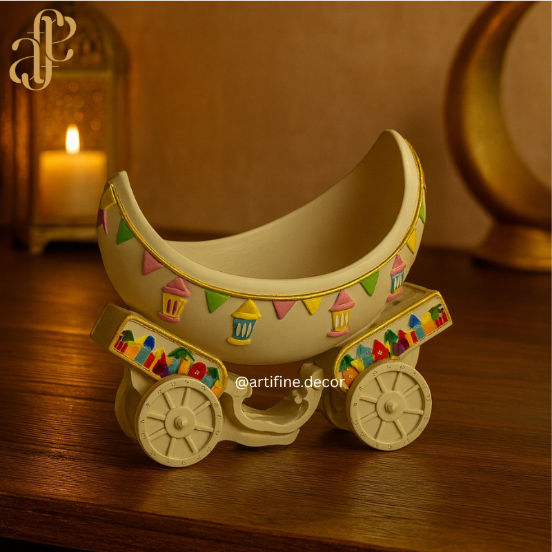 Ramadan Cannon on a Crescent Platter