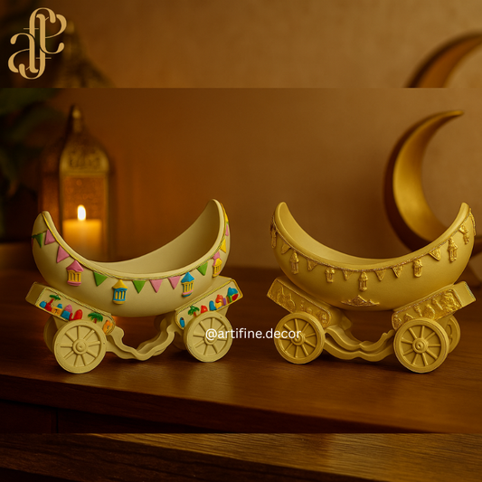 Ramadan Cannon on a Crescent Platter