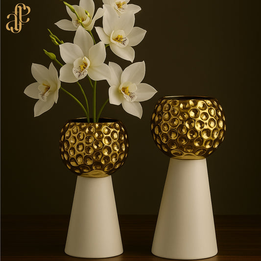 Elegant Ceramic Vase Set